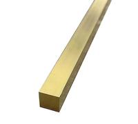 Transition Strip, Floor Transition Strip Threshold Edge with Brushed Brass, Rectangle Solid Transitions Gap Bar