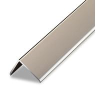Transition Strip L Shaped, Flooring Edge Protector Strip, Aluminum Alloy Edging Trim Bar Right Angle, Door/Window Frame Decoration (Color : Champagne, Size : 35mm (1.4in) Wide)