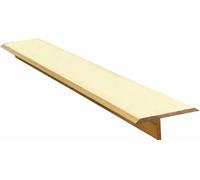 Transition strip, T Molding Floor Transition Strip Brass, Floors Wood Tile Cinch Seam Cover, Bridges The Gap Between Similar Height