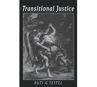 Transitional Justice - Paperback NEW Teitel, Ruti 1 Dec 2001