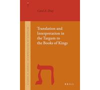 Translation and Interpretation in the Targum to the Books of Kings: 5 (Studies in the Aramaic Interpretation of Scripture)