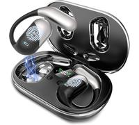 Translation Earbuds Real Time -AI 144 Language Translator Earbuds, 3in1 Translating Device, Translate Ear Bud for Travel Learning Strong Battery Charging Case Bluetooth5.4 Wide Compatibility (Black)