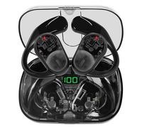 Translation Earbuds Real Time - Open Ear Bluetooth Translator Earbuds with Adjustable Hooks, 150+ Languages, Offline Mode, AI Voice for Travel, Work, Learning (Gifts for Men & Gifts for Women)