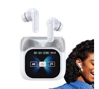 Translation Earbuds - Wireless 140 Languages AI Translate Earbuds Real Time | LED Display Noise Cancelling Real-Time Earphone for Travel Workplace Laptop