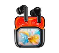 Translation Headphones | 140 Languages Wireless Translating Earbuds | Smart Noise Cancelling Earphone Real-Time LED Display for Workout Travel Business Workplace