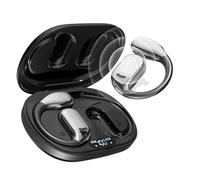 Translation Headphones,144 Language Translation Open Ear Headphones Real Time | Battery Display Sports, Wireless Earphones for Business Learning Meetings Travel