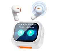 Translation Headphones - AI LCD Touch Screen Earphones | Wireless Earbuds Language Translator Device | V6.0 Stereo Sound 2.01 TFT For Home Office Sports Travel Vacation School Study Work Men