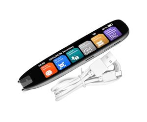 Translation Pen - Scan Reader Pen | Text to Speech Translator | 142 Languages Real-Time Translation, 3.7 Inch Touchscreen, Offline Scanning, Voice Translâtion, Photo Trânslation for Dyslexia Elderly