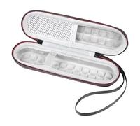 Translation Pen Storage - Portable Pen Scanner Holder with Wrist Strap | Durable Carrying Case for Voice Translator Pens | Pen Organizer for Scanners, Cables and Accessories, black, see description,