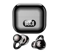 Translator Device Earbuds - Real Time Language Interpreter for Communication | ABS Wireless Earphones with Noise Reduction, Long Battery Life, Travel Business School Use Black White