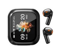 Translator Earbuds - Noise Cancelling Wireless LCD Touch Screen, Wireless Earbuds Language Translator Device | for Home Gym Sports Travel School Study Work Business Men Women Birthday Party