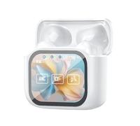 Translator Earbuds - Smart Wireless AI Chip Design, Real-Time 140 Language Translation, LED Display Case | Noise Cancelling Earphone Communication Tool for Workout, Travel, Business, Workplace, Study