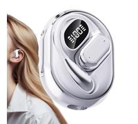 Translator headphones: wireless hook style with noise reduction, AI language conversion headphones, use with intelligent voice processing | Real-time communication solution p