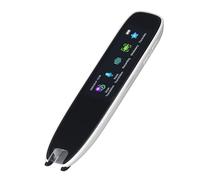 Translator Pen Scanner, Smart Voice Translation Scanning Pen with Built in Recording Function for Students Travelers Businessmen, White