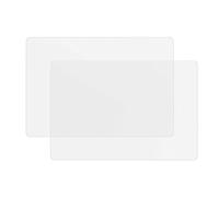 Translucent 2 Pack Silicone Mats for Kitchen Counter, 23.6" by 15.7" Multipurpose Mat, Counter Table Protector, Desk Saver Pad, Placemat Nonstick Nonskid Heat-Resistant Pad