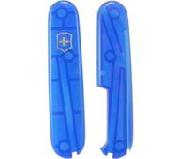 Victorinox Plus Scales - Translucent Blue with Pen Slot for 91mm Swiss Army Knife handles