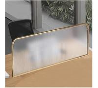 Translucent Desk Divider Panel - 30cm Height, 130cm Wide - Privacy Partition for Office & Dining - Ideal for Workspaces, Countertops, and Study Areas