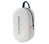 Translucent EVA Toiletry Bag - Swim Travel Wash Bag, Waterproof Cosmetic Organizer | Matte Finish Sturdy Handle Bag, Beach Gym Training Gear, Makeup Bathroom essentils Sturdy Handle Makeup Bag