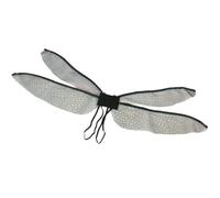 Translucent Fairy Wing Costume, One Size, Black Half-Cover
