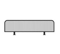 Translucent Glass Privacy Divider - Office & Dining Room Partition for Hotpot Restaurants & Workspaces - Enhance Focus & Privacy in Shared Spaces