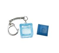 Translucent Keychain Pendant For Testing Mechanical Keyboard Switches Stress Relief Tool With DSA Keycap 1Set 20x20x12mm Switches For Smooth Keystrokes
