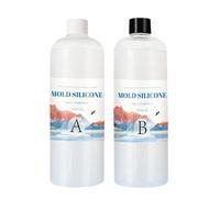 Translucent Liquid Silicone Kit | 1:1 Mold Making Silicone for DIY Resin