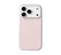 Translucent Matte Case for iPhone 17 Pro, Pink | Macaron Color Palette, Frosted Skin-Friendly Touch, Anti-Fingerprint Shockproof Lightweight Phone Case