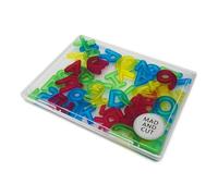 Translucent Montessori Lighttable Letters and Numbers 70 Piece Set, Vowels, Consonants and Mathematical Symbols, Children's Educational Supplies for Reading Writing and Preschool Learning