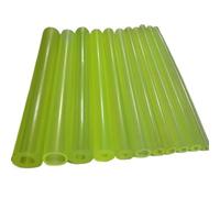 Translucent Polyurethane Hollow Rods, Length 500mm - 75A Hardness, Oil/Wear Resistant PU Tubes for Vibration Damping (20-70mm Dia, 10-50mm ID)(50 * 15MM)