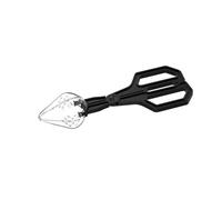 Translucent Reptile Feeding Tongs Gentle Creature Catcher Tool has an ergonomic grip for secure handling and easy cleaning clear reptile raising tools