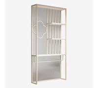 Translucent Room Divider Wall Privacy Panels 60x180cm Partition Separator for Bathroom Entryway Stylish for Hotels & Restaurants