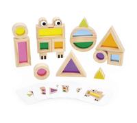 Janod Sensory Translucent Blocks Multicolor Kids