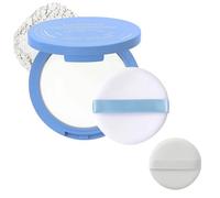 Translucent Setting Powder Pressed Compact with Mirror, Soft Focus Matte Finish, Long-Lasting Oil Control Face Powder, Lightweight Natural Coverage for All Skin Types (#04 Translucent)