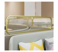 Translucent Striped Glass Dividers for Dining Areas Gold Decorative Partitions for Restaurants 30cm Low Hot Pot Countertop Desk Divider 30x150cm