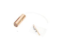 Translucent Visible Brass Fuel Tank + Fuel Line + Restraint Straps for RETROL HM-01 Hit and Miss Engine Models