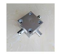transmission angle 1pcs 90 Degree Small Right Angle Steering Gearbox 1.5M 20T Gear Ratio 1:1 Aluminum Alloy Shell 2 Or 3 Shaft Gear Commutator driver shaft (Color : 3 Output Shaft)