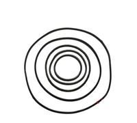 Transmission Belt 9 Sizes Silicone Rubber Band Pulley Transmission Engine Drive Round Belts Tape DIY Toy Module Car Motor Stretch Droppshipping