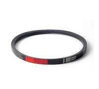 Transmission Belt A Type A380~660mm Hard Wire Rubber Drive Industrial Transmission Agricultural Machinery V Belt Motorbike Drive Belts(A600mm Li)