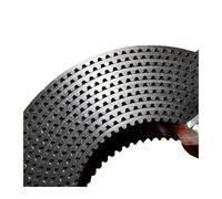 Transmission Belt Black HTD8M Tooth 8mm Pitch Open Timing Belt HTD 8M 20 Synchronous 30 50 Polyurethane Conveyor Belts
