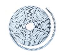 Transmission Belt White HTD5M Timing Belt Width 12 15 20mm PU Polyurethane With Steel Core HTD 5M Open Ended Pitch 5mm Pulley 5M-15mm Conveyor Belts