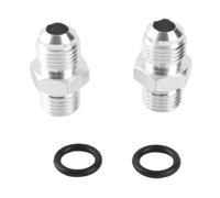Transmission Cooler Adapter Fittings Pair -6AN to 1/4in NPSM Original Standard for TH350 TH400 4L60E 4L70E