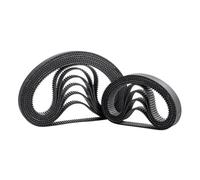 Transmission Drive Belt HTD3M 300/303/306/309/312/315/318/321mm 6/9/10/15mm Width Closed Loop Synchronous Belt Pitch 3mm(321mm,2PIECES_15MM)