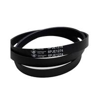 Transmission Drive Belt Rubber Belts，Compatible For Littleswan，Compatible For Midea，Drum Washing Machine 6PJE1274 6EPJ1274 Repair Parts