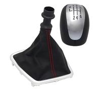 Transmission Gear Shift Knob for Laguna 3 III MK3 2007-2015 Gearbox Handle Gear Lever 6 Speed Stick Shift Knob Boot Car Gear Stick Knob（Type 2