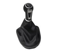 Transmission Gear Shift Knob for Seat for Altea 1 5P for Leon 2 1P for Toledo 3 2004-2012 6 Speed Gear Shift Knob Boot Lever Gaitor Shifter Dust Jacket Car Gear Stick Knob（Type 2