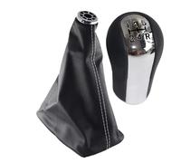 Transmission Gear Shift Knob for Toyota for Corolla for Estate E12 E120 2001-2007 5 6 Speed Gear Shift Knob Boot Lever Gaitor Shifter Dust Jacket Car Gear Stick Knob（5 Speed Type 2