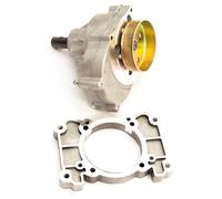 Transmission Gearbox Fits Earth Auger Post Hole Borer Digger 52cc 62cc Engine Gear Box Drive Shaft with Handle Adapter