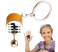 Transmission Key Kaint, Car Shifter Gear Keychains, Metal Transmission Slider Key Frame, Creative Manual 6 Speed Transmission Gear Shifter Key, Manual Transmission Degree Shift