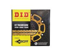 Transmission kit DID sprocket chain MT 125 2014 > 2019 YZF R 125 2008 > 2017