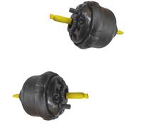 Transmission Mount 2Piece Insulator Engine Mount 52125232AD 52125232AC 52125232AE 5090019AA for Dodge for Nitro for Jeep for Wrangler JK for Cherokee for Liberty KK Engine Mounting